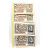 Image 1 : 4x Nazi German WW2 Bills with Swastika