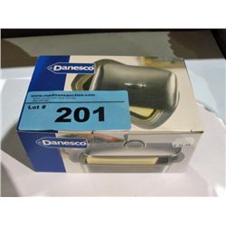 New Danesco stainless steel lidded butter box