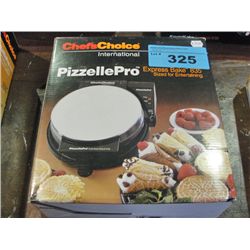 New Chefs choice pizzella pro express bake cooker