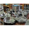 Image 1 : Slightly used 13pc AllClad cookware set