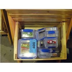 Lot of assorted new Sistema plastic food storage