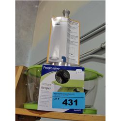 New progressive lettuce keeper and new Polder