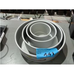 4pc Fat Daddio's professional bakeware set