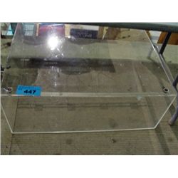 Clear plexi glass display case