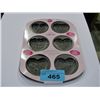 Image 1 : 7 new 6 cavity non stick cookie pans
