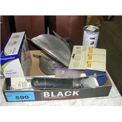 One box of assorted new kitchen tools and gadgets