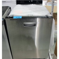 GE stainless steel front built in dishwasher