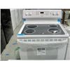 Image 1 : white hotpoint glasstop stove