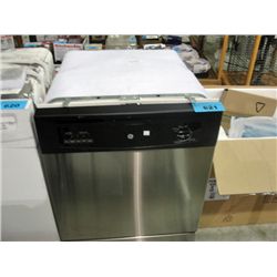 GE stainless steel front built in dishwasher