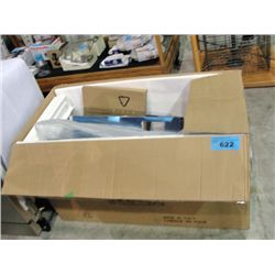 GE profile stainless steel hoodfan