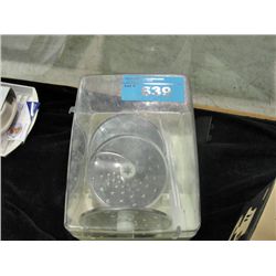Box of Kitchenaid food processor blades