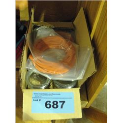 One box of Weck mini mold jars