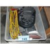 Image 1 : Clear plastic storage bin of assorted tools and