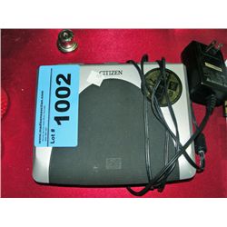 Citizen portable DVD player