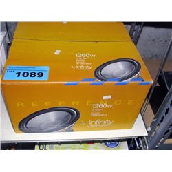 Infinity by Harmon 12" car audio subwoofer