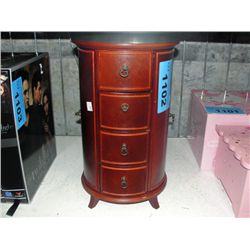 Mahogany jewelery box