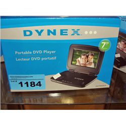Dynex portable DVD player