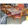 Image 1 : Antique belgian oak dining table with pull out