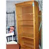 Image 1 : Approx 6F tall pine shelf unit