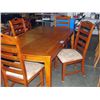 Image 1 : Dining room table with one leaf and 4 chairs