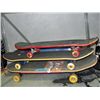 Image 1 : Lot of assorted skateboards