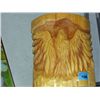 Image 1 : Log carving eagle