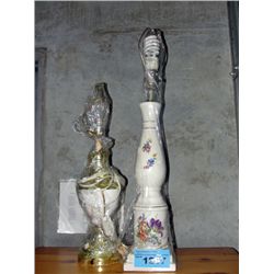 2 table lamps (no shades)