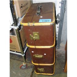 Vintage travellers luggage case