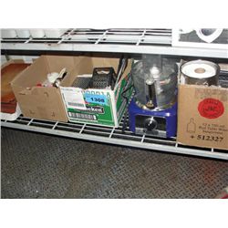 Shelf lot of good quality assorted kitchen wares