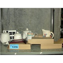 Shelf lot of misc