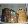 Image 1 : Lot of 4 assorted size wicker baskets
