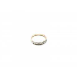 10Kt Gold Diamond Band ring