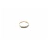 Image 1 : 10Kt Gold Diamond Band ring