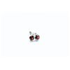 Image 1 : Garnet & Diamond earrings
