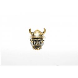 Bronze Viking Skull Ring