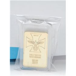 Iron Cross German Gold Clad bar