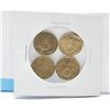 Image 1 : 4x Nazi German Brass Swastika coins