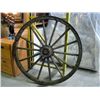 Image 1 : Large rustic wagon wheel