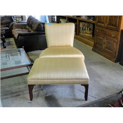 3pc gold upholstered Beeberry designer living