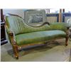 Image 1 : Carved mahogany framed victorian settee