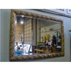 Guild framed bevelled wall mirror