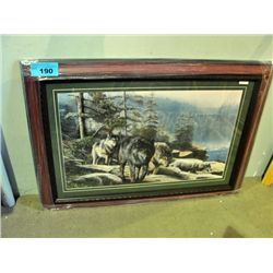 Framed print by K Daniel