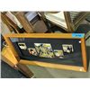 Image 1 : Nicely framed 3D shadow box ceramic tile display