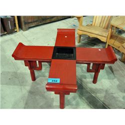 Japanese style laquer table