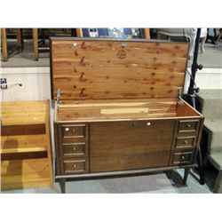 Honderich furniture cedar lined blanket box