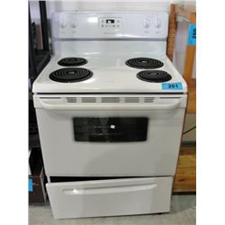 Frigidaire white stove