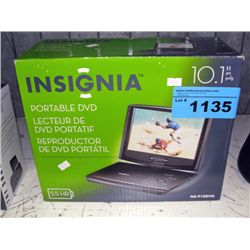 Insignia portable DVD player