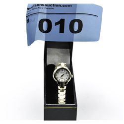 Ladies Mother of Pearl & Diamond watch