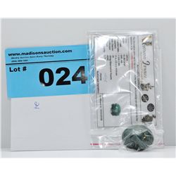 Certified 82 Carat Oval Emerald