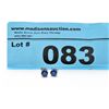 Image 1 : Sterling silver and blue cubic zirconia stud